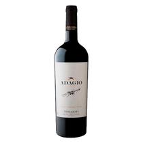 Vinho Uruguaio Tinto Adagio Expressivo Premium 750ml - 40% Cabernet Sauvignon, 35% Merlot, 25% Tannat