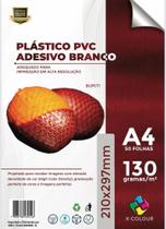 Vinil Adesivo Branco Glossy Pvc a prova dágua 50 folhas Vinil Adesivo Branco Glossy Pvc a prova dágua 50 folhas