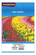 Vinil Adesivo Glossy 135g A4 Masterprint 10 Fls Branco Kit 2un