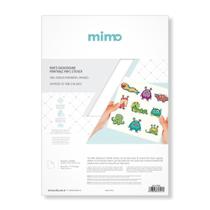 Vinil adesivo imprimível Branco Resistente a água - Mimo - A4 10 fls Vinil adesivo imprimível Branco Resistente a água - Mimo - A4 10 fls