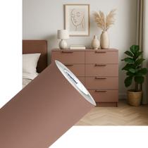 Vinil Adesivo Jateado Decoração Móveis Cobre Vecchio 0,61x4m