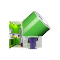 Vinil adesivo lavavél cozinha 10Mx50cm Verde Abacate Adherent Contact