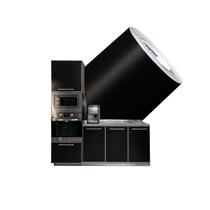Vinil adesivo lavavél cozinha 2,5Mx50cm Preto Fosco Adherent Contact - Marca Imprimax colormax