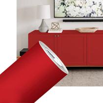 Vinil Adesivo p/ Envelopamento Vermelho Vivo Fosco 0,61x8m Vinil Adesivo p/ Envelopamento Vermelho Vivo Fosco 0,61x8m
