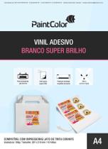 Vinil Adesivo para Impressão Branco 190g A4 - 100 Folhas