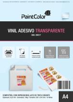 Vinil Adesivo para Jato de Tinta Transparente Glossy A4 10 Folhas - nanoseries
