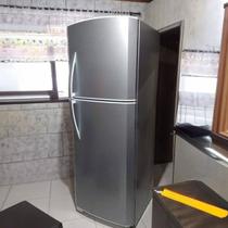 Vinil Adesivo Película Prata Tipo Inox Impermeável Envelopar Decorar Fogão Geladeira Móveis Armário