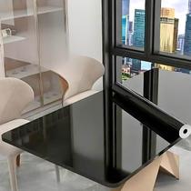 Vinil Adesivo Preto Brilho Laca Laquear Mesa Vidros 3m x 70cm