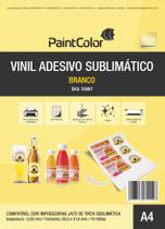 Vinil Adesivo Sublimático Branco A4 10 Folhas Vinil Adesivo Sublimático Branco A4 10 Folhas