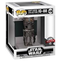 Vinil Bobblehead Funko POP! Star Wars IG-88 de luxo metálico