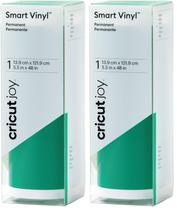 Vinil Cricut Joy Smart Permanent Grass, pacote com 2 unidades, acabamento fosco de 1,3 m