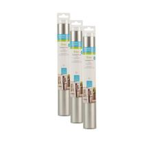 Vinil Cricut Premium Permanent Glossy Silver, pacote com 3 unidades, 12x48in