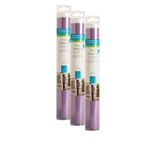 Vinil Cricut Premium Permanent Light Purple, pacote com 3 unidades de 12 x 48 polegadas