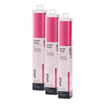 Vinil Cricut Smart Permanent Party Pink, pacote com 3, 13 x 36 cm Vinil Cricut Smart Permanent Party Pink, pacote com 3, 13 x 36 cm