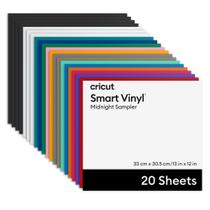 Vinil Cricut Smart Vinyl Matless Permanent 20 folhas 33x30,5 cm