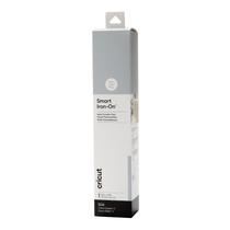 Vinil de transferência térmica Cricut Smart Iron em rolo prateado de 2,7 m