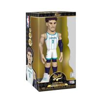 Vinil Funko Gold: NBA - Lamelo Ball, Charlotte Hornets, 12