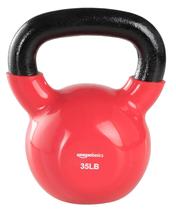 Vinil Kettlebell Amazon Basics 16 kg vermelho