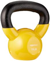 Vinil Kettlebell Amazon Basics 4,5 kg laranja claro Vinil Kettlebell Amazon Basics 4,5 kg laranja claro