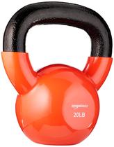 Vinil Kettlebell Amazon Basics 9,07 kg/20 lb laranja