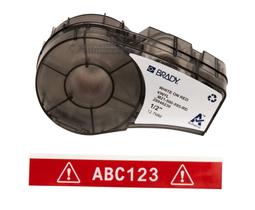 Vinil Label Brady Authentic (M21-500-595-RD) para todos os climas