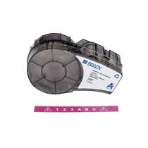 Vinil Label Brady Authentic para todos os climas branco sobre roxo