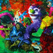 Vinil LP Cobra Laughing Death in Meatspace Verde Slime Vinil LP Cobra Laughing Death in Meatspace Verde Slime