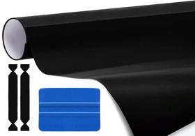 Vinil para Envoltura de Auto 3M 1080 Negro Brillante 30 cm x 150 cm con Kit de Herramientas