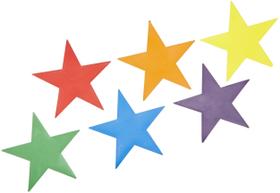 Vinil Poly Star Poly Enterprises, cores variadas, 10x10cm