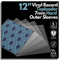 Vinil Toploader Vinyl Supply Co. 7mm Pacote com 5 Unidades Vinil Toploader Vinyl Supply Co. 7mm Pacote com 5 Unidades