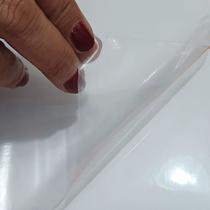 Vinil Transparente P/ Envelopamento Plástico Adesivo Película Cristal Impermeável Vidro Proteção