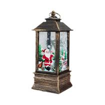 Vintage Led Velas De Natal Neve Veados Lanterna Castelo Santa Boneco De Neve Pendurado Lâmpada