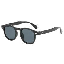 Vintage Oval Classic 4 Small Ding Óculos de sol decorativos elegantes para homens e mulheres