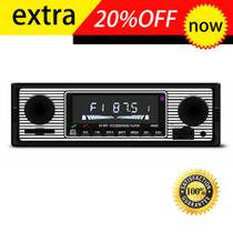 Vintage Wireless Car Radio Estéreo MP3 Player USB / AUX Classe