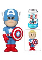 Vinyl Soda Funko Captain America (Marvel) Edição limitada de 10,8 cm Vinyl Soda Funko Captain America (Marvel) Edição limitada de 10,8 cm