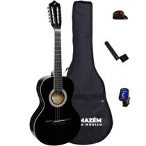 Viola Acústica GIANNINI VS-14BK Preta + Capa + Afinador + Encordoador + Dedeira