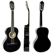 Viola Caipira Eletrica Giannini Vs14 Eqbk Preta