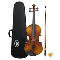Viola Clássica Envelhecida AL 1310 3/4 E Alan Com Case Arco Breu Cavalete Viola Clássica Envelhecida AL 1310 3/4 E Alan Com Case Arco Breu Cavalete
