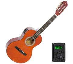 Viola eletrica ativa com afinador Natural VS14EQN Giannini