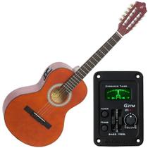 Viola Elétrica Caipira Vs14 Ns Natural Fosca Giannini Com Afinador