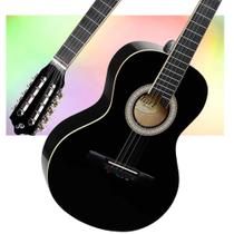 Viola Giannini Acústica Caipira Aço VS14 BK Preto Brilhante 10 Cordas