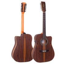 Violão 12 Cordas Rozini Presença Brasil Folk Cutaway Elétrico RX415.AT.F.CT.LP Violão 12 Cordas Rozini Presença Brasil Folk Cutaway Elétrico RX415.AT.F.CT.LP