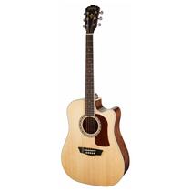 Violão 6 Cordas de Aço Dreadnought Elétrico Com Cutway HD10SCE-O - WASHBURN