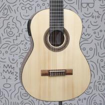 Violão 7 Cordas Rozini RX517.AT.N.LP Studio Nylon Eletrico Natural Regulado