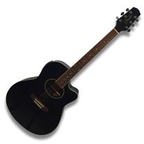 Violão Aço Elétrico Condor Preto Brilhante Eq Artec CS85BK