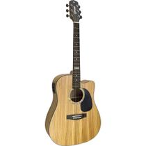 Violao Aço Eletrico Giannini Gf-1d Zw Zebra Wood