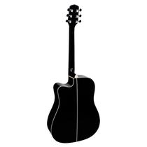 Violao Aço Eletrico Giannini Gf1d Tbk Translucent Black + Capa