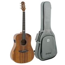 Violao Aço Eletrico Strinberg Galaxy Sd301hcr Ks Koa Satin