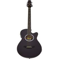 Violao Aco Eletroacustico Cutaway Preto MCA BK - Maclend