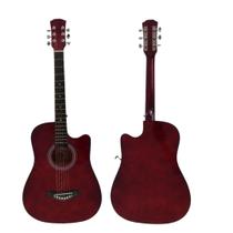 Violão Acustico 38 Polegadas Aço Marrom